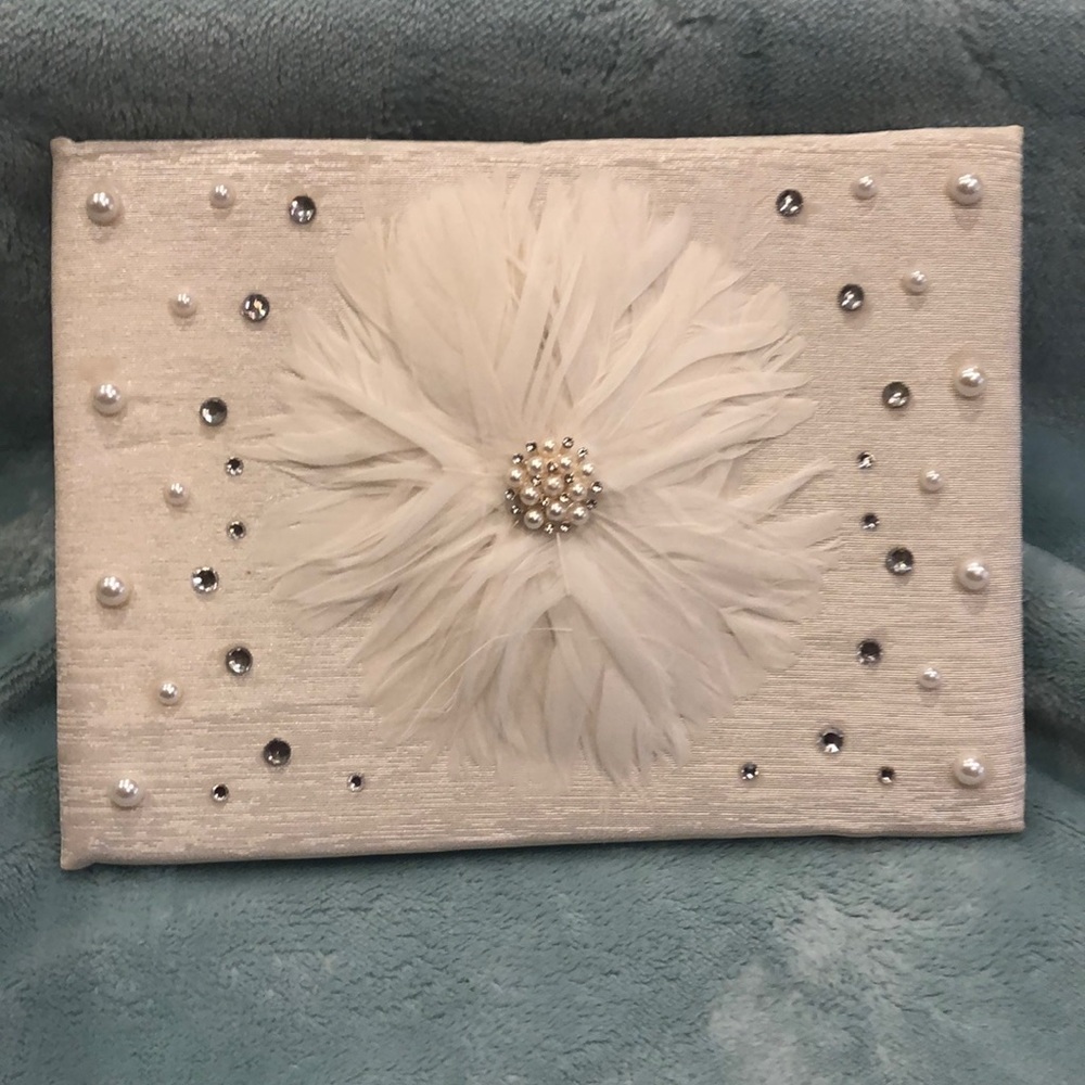 👗 3 for $25 SALE Wedding Guest Book - New